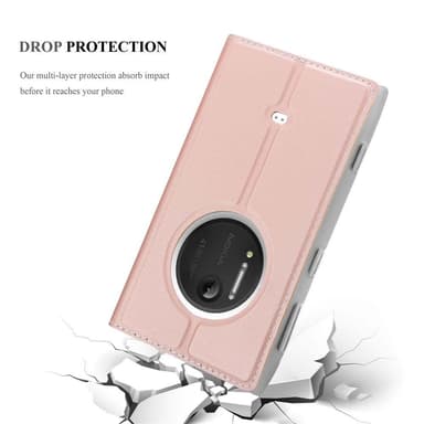 Nokia Lumia 1020 Cover Etui Case (Lyserød)