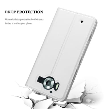 Nokia Lumia 950 Cover Etui Case (Sølv)