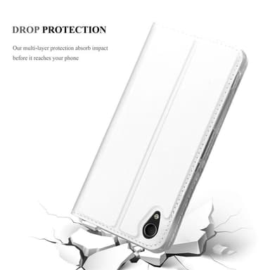 Sony Xperia M4 AQUA Cover Etui Case (Sølv)