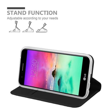 LG K10 2017 Cover Etui Case (Sort)