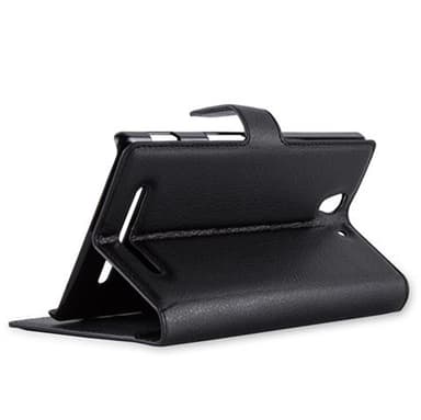 Sony Xperia C3 Pungetui Cover Case (Sort)