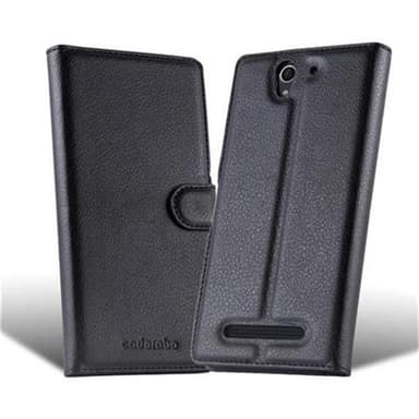 Sony Xperia C3 Pungetui Cover Case (Sort)