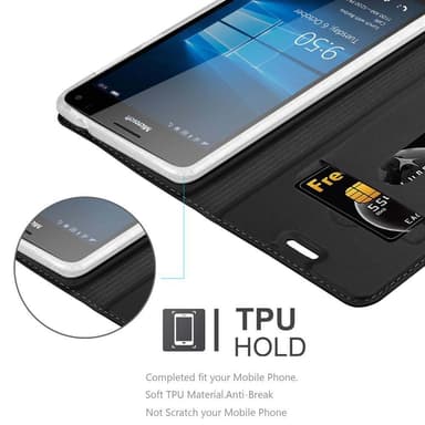 Nokia Lumia 950 XL Cover Etui Case (Sort)