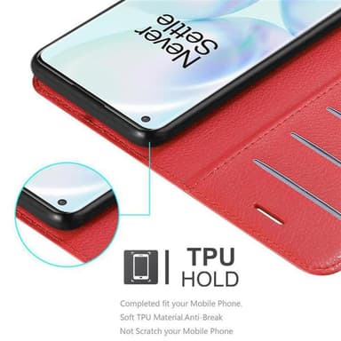 OnePlus 8 PRO Pungetui Cover Case (Rød)