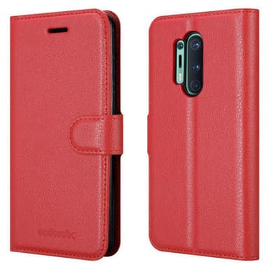 OnePlus 8 PRO Pungetui Cover Case (Rød)