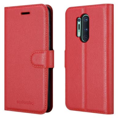 OnePlus 8 PRO Pungetui Cover Case (Rød)