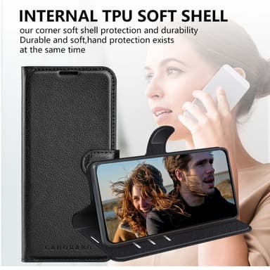 Samsung Galaxy NOTE 20 ULTRA Pungetui Cover Case (Sort)