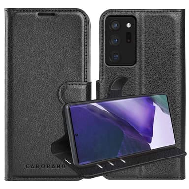 Samsung Galaxy NOTE 20 ULTRA Pungetui Cover Case (Sort)