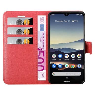 Nokia 7.2 Pungetui Cover Case (Rød)
