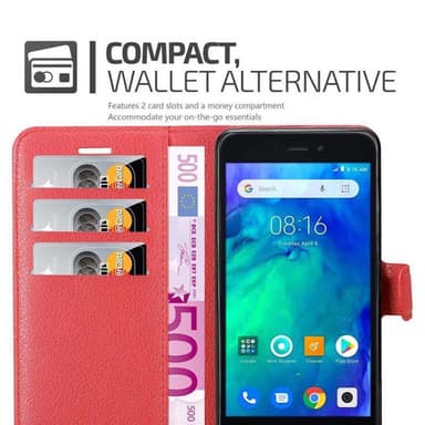 Xiaomi RedMi GO Pungetui Cover Case (Rød)