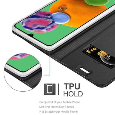 Samsung Galaxy A90 5G Cover Etui Case (Sort)