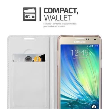 Samsung Galaxy A5 2015 Cover Etui Case (Sølv)