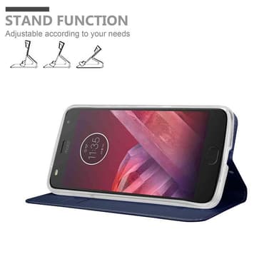 Motorola MOTO Z2 Cover Etui Case (Blå)