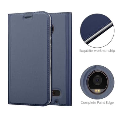 Motorola MOTO Z2 Cover Etui Case (Blå)