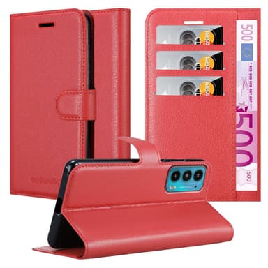 Motorola EDGE 20 Pungetui Cover Case (Rød)