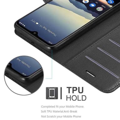 Nokia 7.2 Pungetui Cover Case (Sort)
