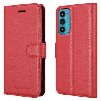 Motorola EDGE 20 Pungetui Cover Case (Rød)