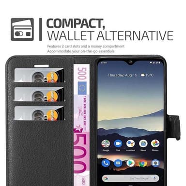 Nokia 7.2 Pungetui Cover Case (Sort)