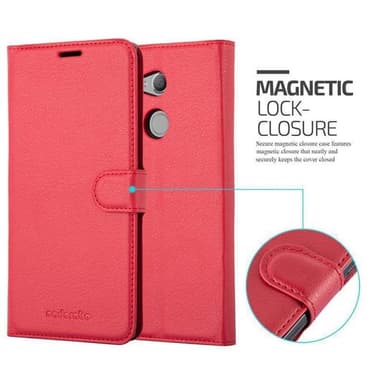 Sony Xperia XA2 ULTRA Pungetui Cover Case (Rød)