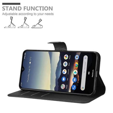 Nokia 7.2 Pungetui Cover Case (Sort)