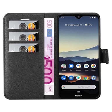 Nokia 7.2 Pungetui Cover Case (Sort)