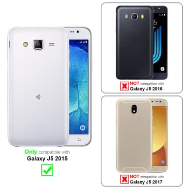 Samsung Galaxy J5 2015 Pungetui Cover Case (Lyserød)