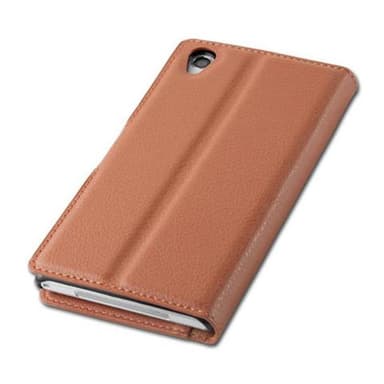 Sony Xperia Z1 Pungetui Cover Case (Brun)