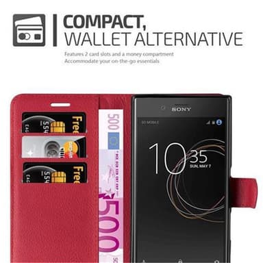 Sony Xperia XZ / XZs Pungetui Cover Case (Rød)
