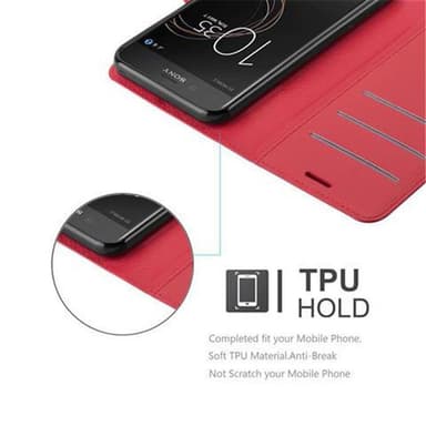 Sony Xperia XZ / XZs Pungetui Cover Case (Rød)