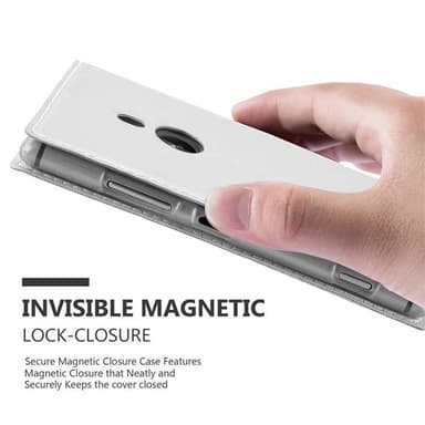 Nokia Lumia 925 Cover Etui Case (Sølv)