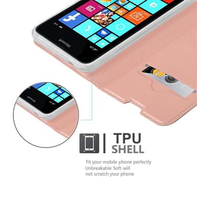 Nokia Lumia 640 Cover Etui Case (Lyserød)