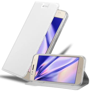 Motorola MOTO G5S PLUS Cover Etui Case (Sølv)