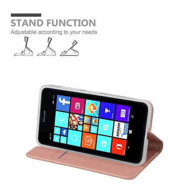 Nokia Lumia 640 Cover Etui Case (Lyserød)