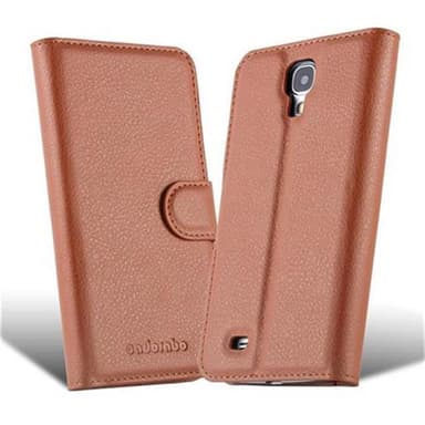 Samsung Galaxy S4 Pungetui Cover Case (Brun)