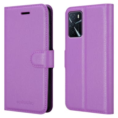 Oppo A16s / A54s Pungetui Cover Case (Lilla)