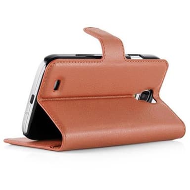 Samsung Galaxy S4 Pungetui Cover Case (Brun)