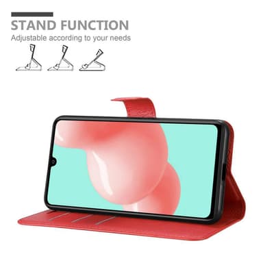Samsung Galaxy A41 Pungetui Cover Case (Rød)