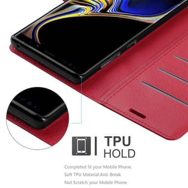 Samsung Galaxy NOTE 9 Pungetui Cover Case (Rød)