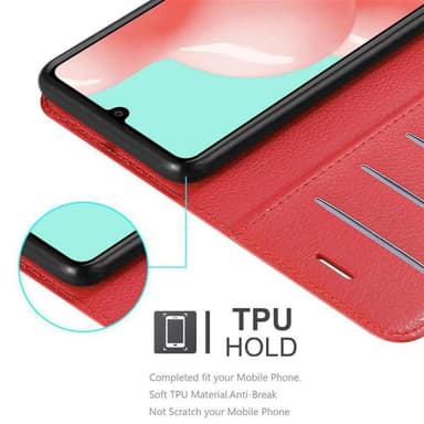 Samsung Galaxy A41 Pungetui Cover Case (Rød)