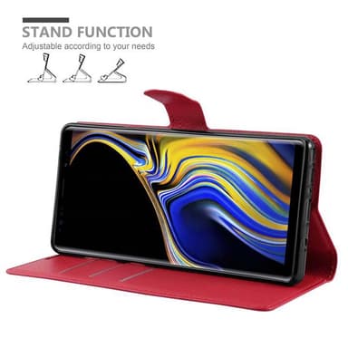 Samsung Galaxy NOTE 9 Pungetui Cover Case (Rød)