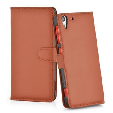 HTC Desire EYE Pungetui Cover Case (Brun)