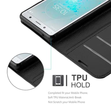 Sony Xperia XZ2 COMPACT Pungetui Cover Case (Sort)