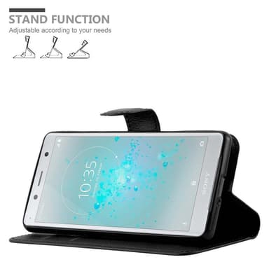 Sony Xperia XZ2 COMPACT Pungetui Cover Case (Sort)