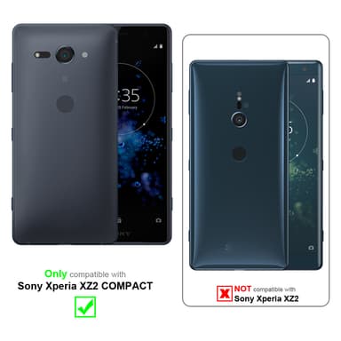 Sony Xperia XZ2 COMPACT Pungetui Cover Case (Sort)