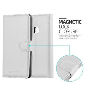 Huawei P10 LITE Pungetui Cover Case (Hvid)