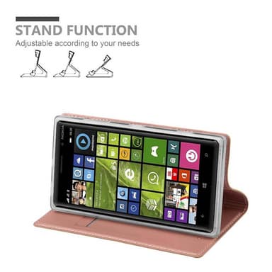 Nokia Lumia 830 Cover Etui Case (Lyserød)