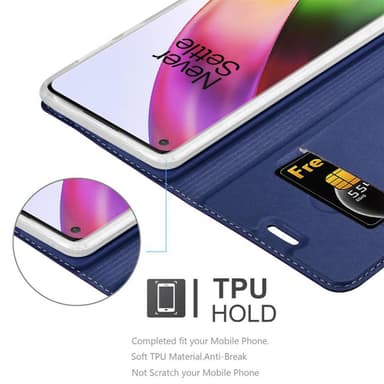 OnePlus 8 Cover Etui Case (Blå)
