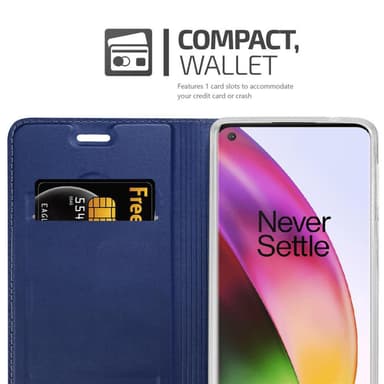 OnePlus 8 Cover Etui Case (Blå)