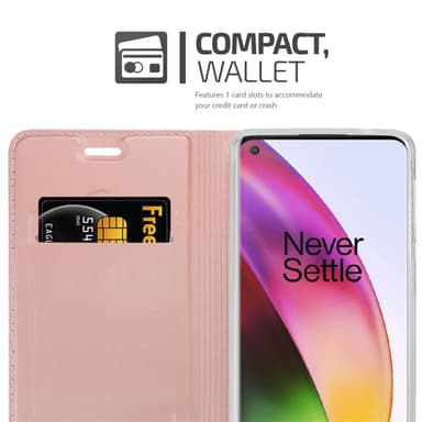 OnePlus 8 Cover Etui Case (Lyserød)