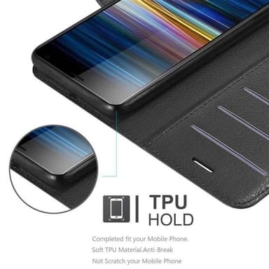 Sony Xperia L3 Pungetui Cover Case (Sort)